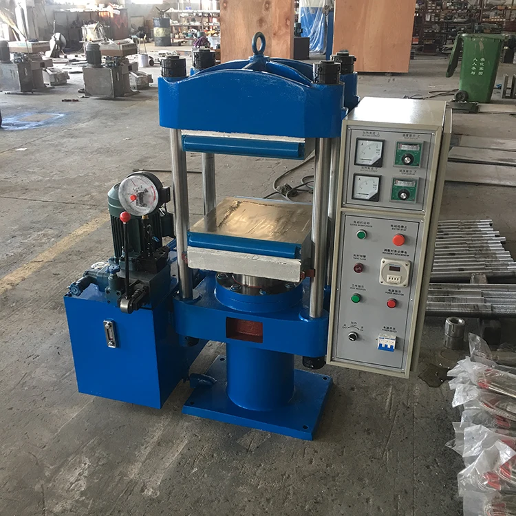 25T 50T 100T Lab Fully Automatic Hot Plate Spacing Hydraulic Press Vulcanizer Rubber Product Making Machinery Plastic Processing