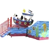 Cheap kids amusement park rides rocking tug boat game spin boat for sale