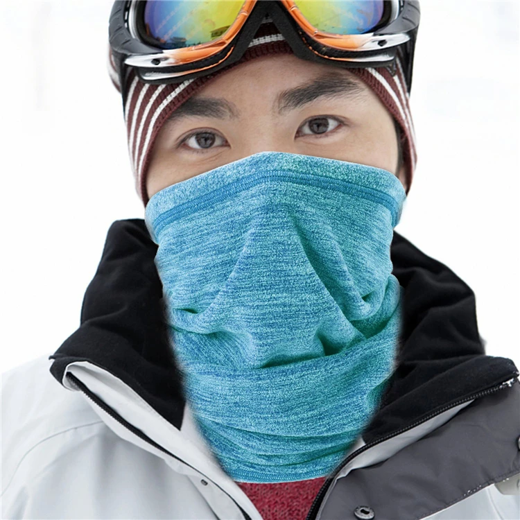 Soft Fleece Warm Neck Face Mask Windproof Ski Mask For Cold Weather Motorcycle