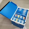 polyurethane various sizes storage boxes bins plastic craft storage stackable