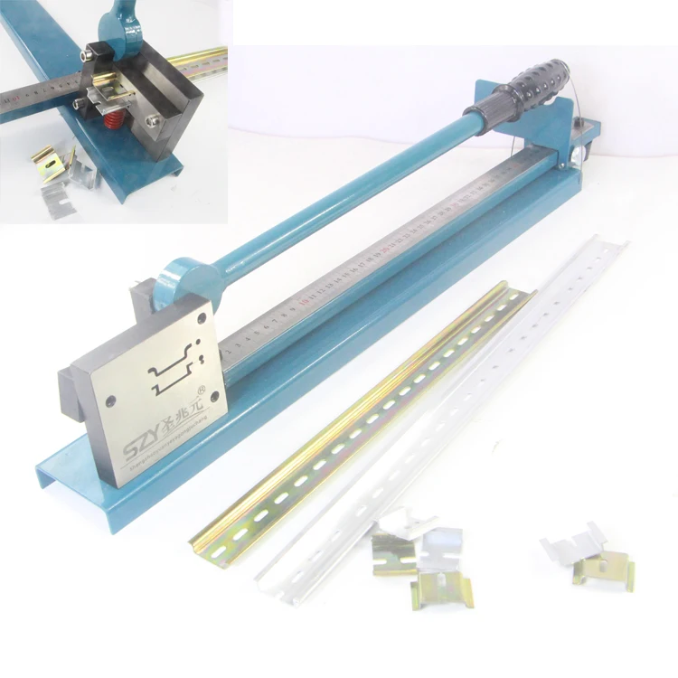 Manual Din Rail Cutter Tools Guide Rail Cutting Machine Al Trunking