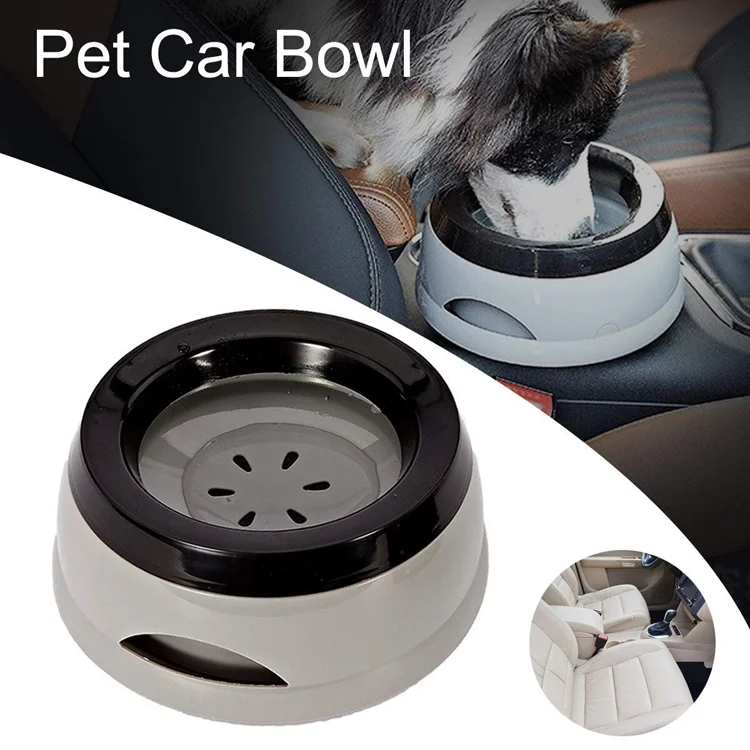 Wholesale Fashionable Outdoor Luxury Plastic Dog Pet Travel Car Feeding Dog Water Drinking Bowl