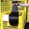 Cuticle aligned 100% raw virgin human hair bundle,virgin kinky straight human malaysian hair,virgin 40 inch human hair malaysian