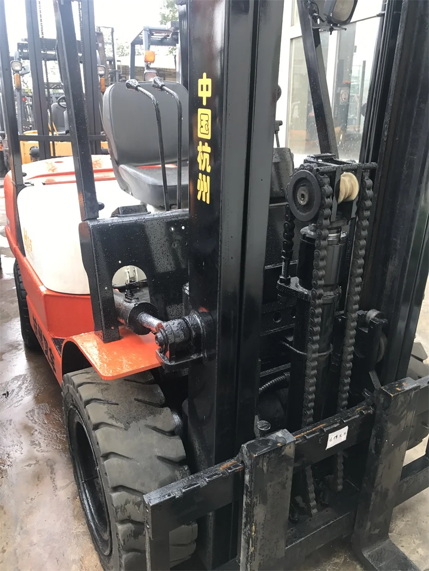 Hangzhou / Hangcha 3.5ton Second Hand Forklift CPCD35 Diesel Operated