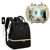 V-Coool wide open waterproof large capacity spectra breast pump backpack bag with insulated cooler compartment
