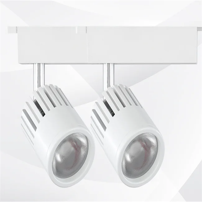 High Power Square Industrial Led Spot 30W White Light Top Manufacturer For Magnetic Track Lighting