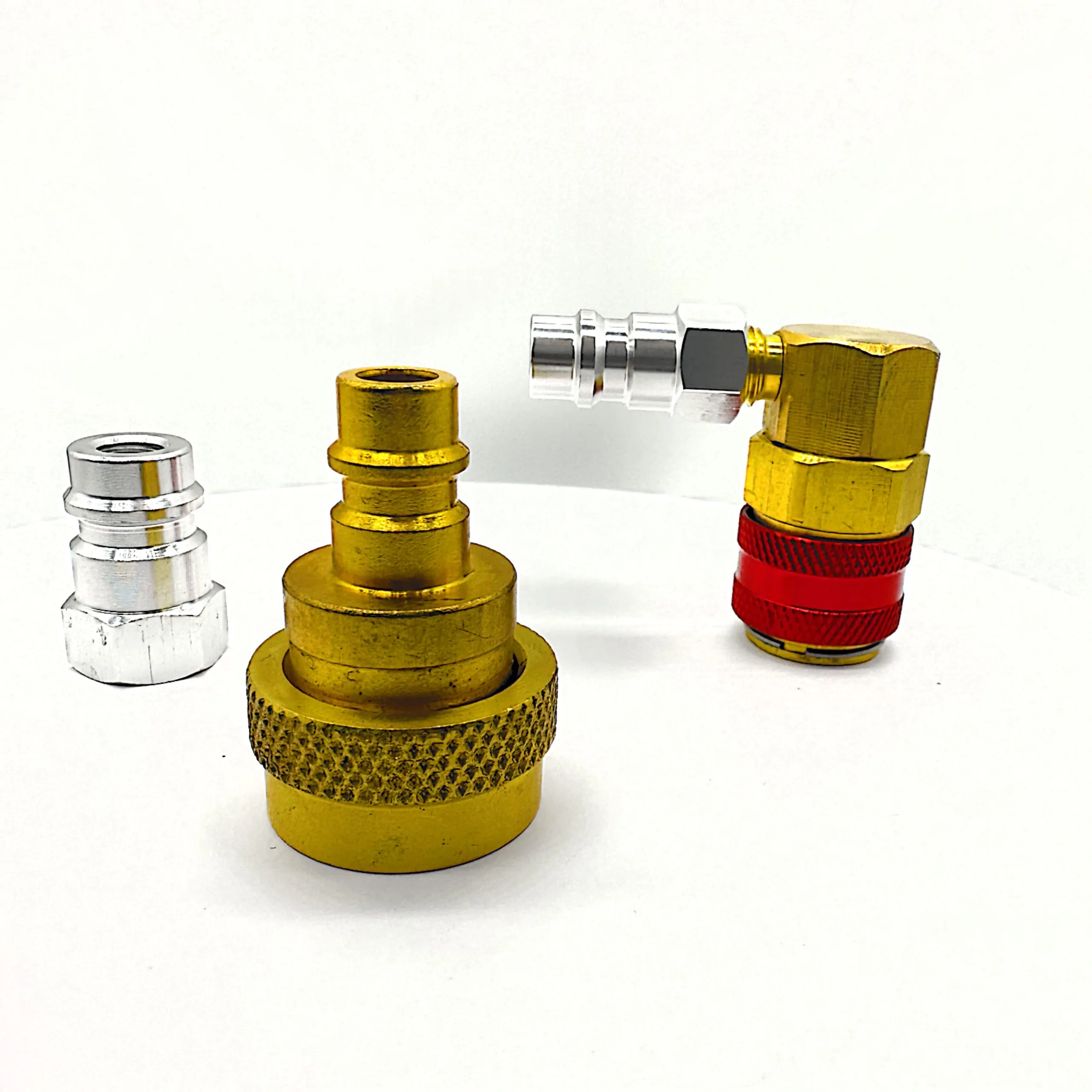 R134a Refrigerant Tank/vacuum Pump Adapter To R12 Fitting Adapter 1/2