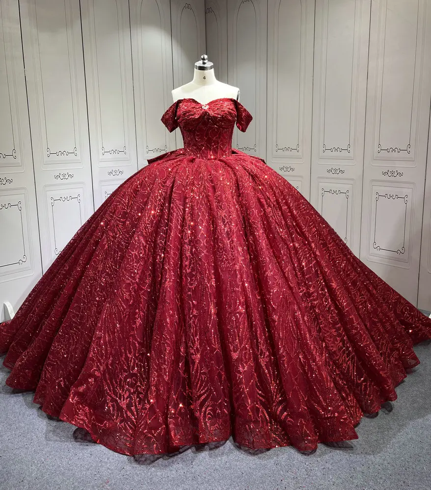 burgundy quinceanera dresses quinceañera dress Ball Gown Prom Evening Gown fg2868 – formalgowns inspired look Princess Burgundy Quinceanera Dress Mexico