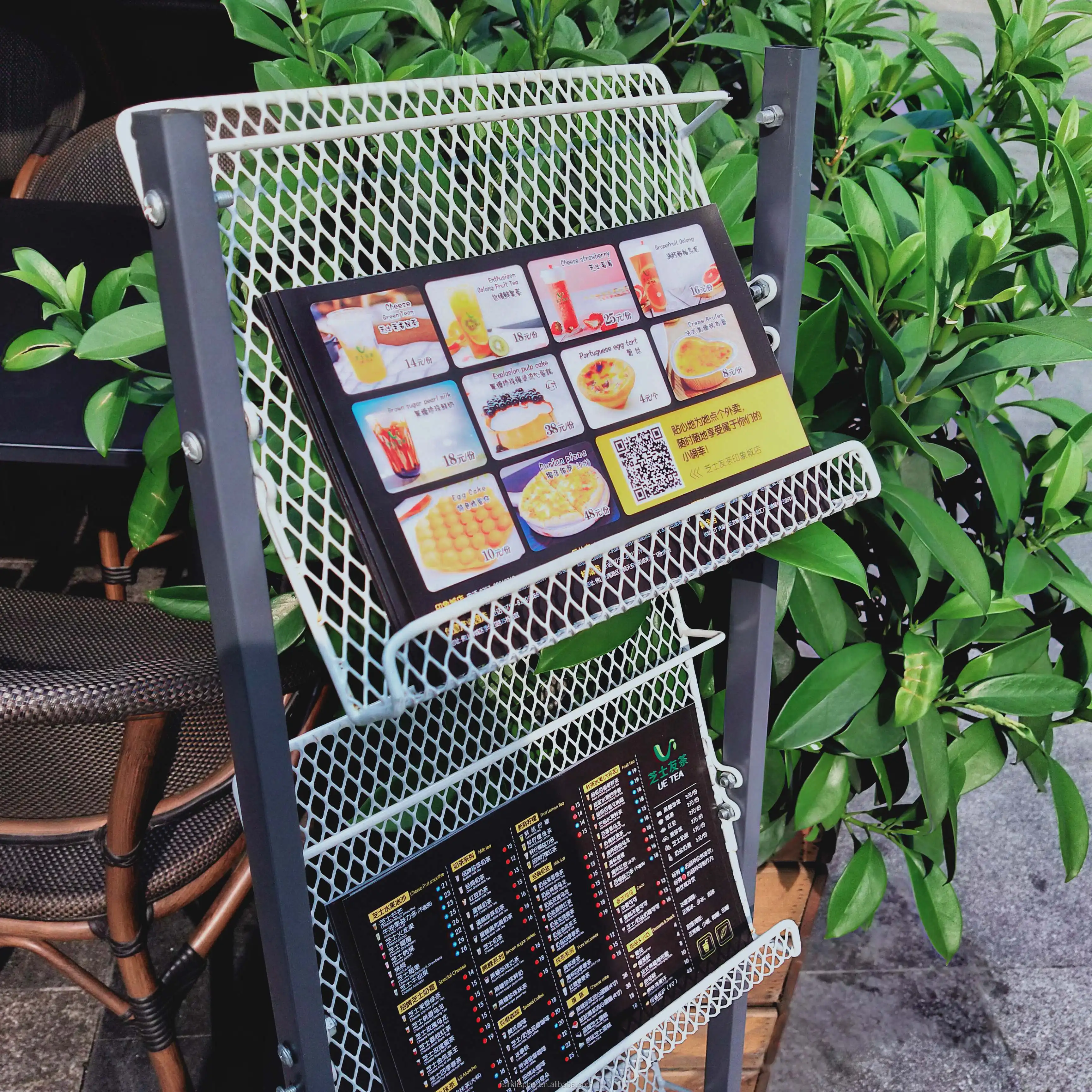 Magazine Display Rack Flyer Holder Brochure Stand Buy Magazine Rack