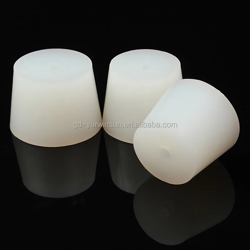 Food Grade solid Silicone Plug for wine bottle