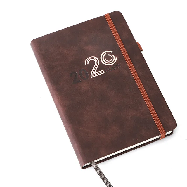 Manufacturer Wholesale 540g Paper Embossed Pu Leather A5 B5 Notebook