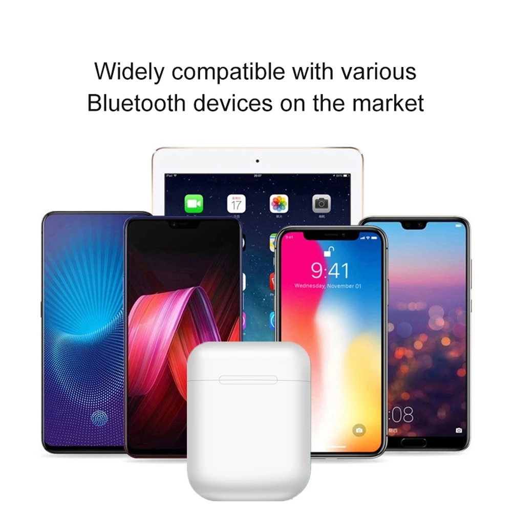 2019 new technology TWS Wireless bluetooth headset 5.0 i11 earphones Bluetooth earbuds for Smart Phone - ANKUX.COM