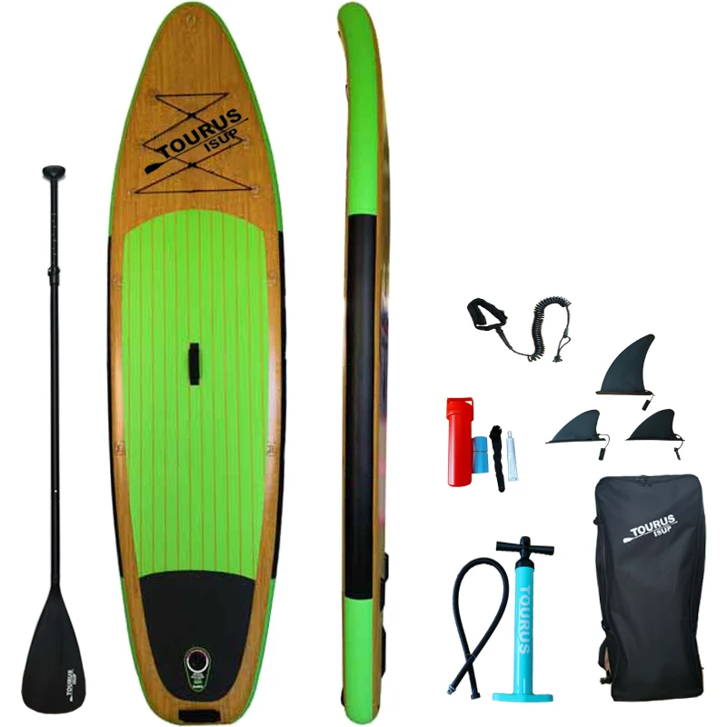Tourus Simple Wooden Sup Stand Up Paddle Board Style Water Play
