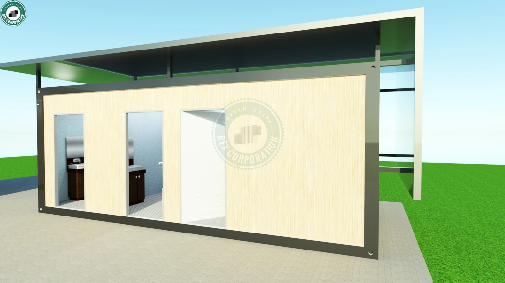 Storage Container Homeless Design Small Container Homeless Station with Toilet Kitchen Relief Stations ...