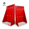 Recyclable Advertising E-cigarette Card Makeup Custom Printed Small Paper Display Boxes Hook Counter Top Display