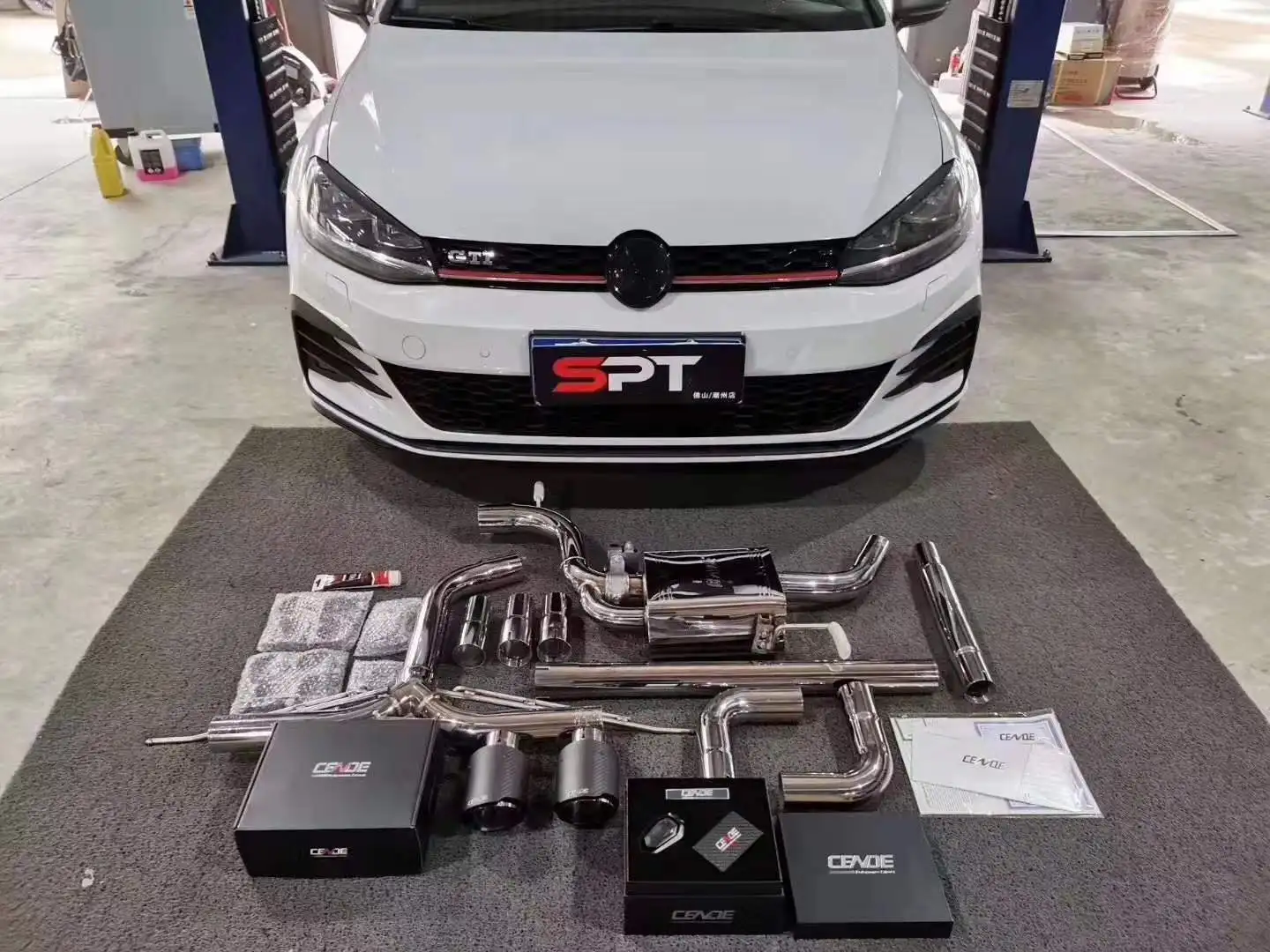 Cende Catback Downpipe Exhaust System For Volkswagen Golf Mk6 Mk6gti