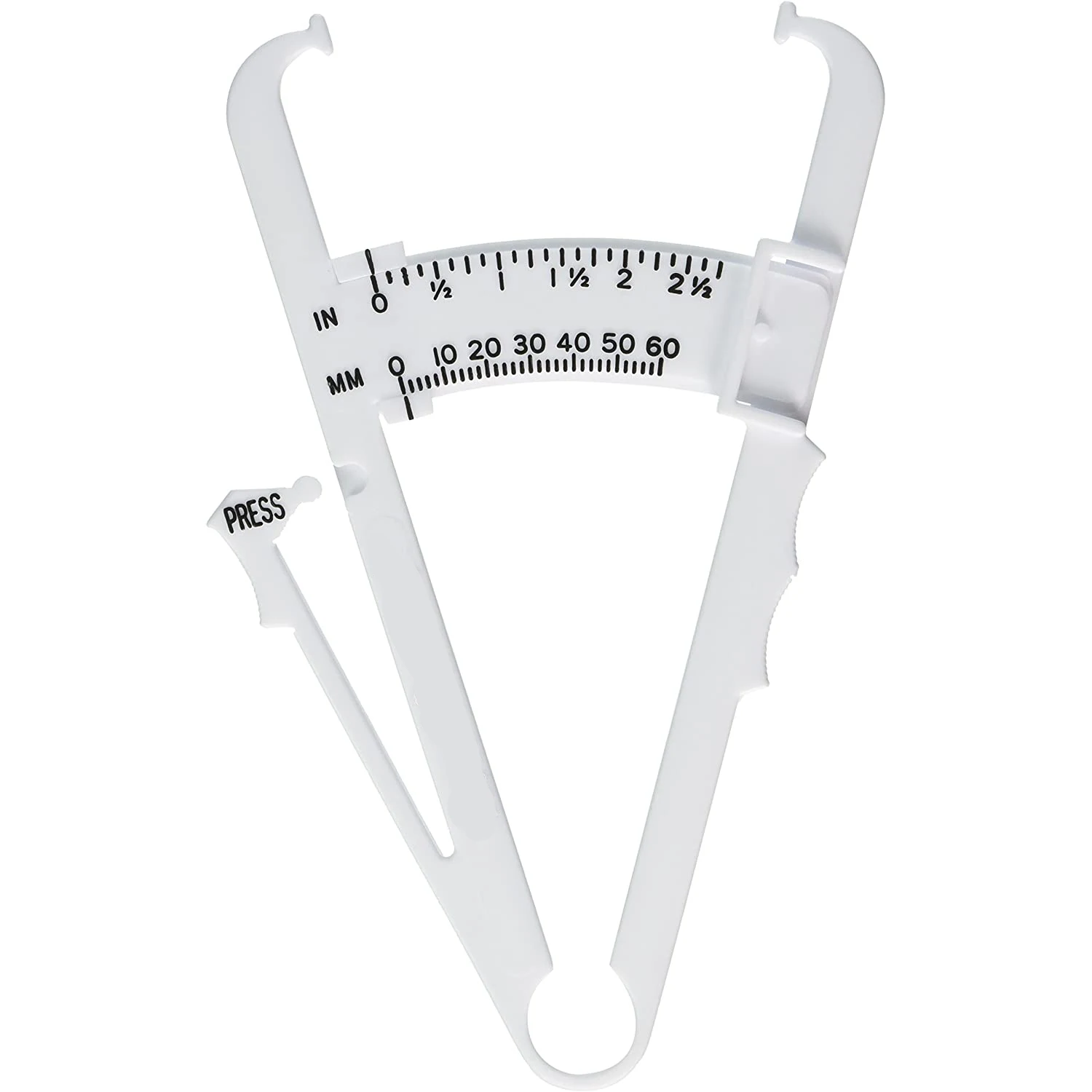ABS Accurate Body Fat Caliper Pinch Test Checker Measure Tool