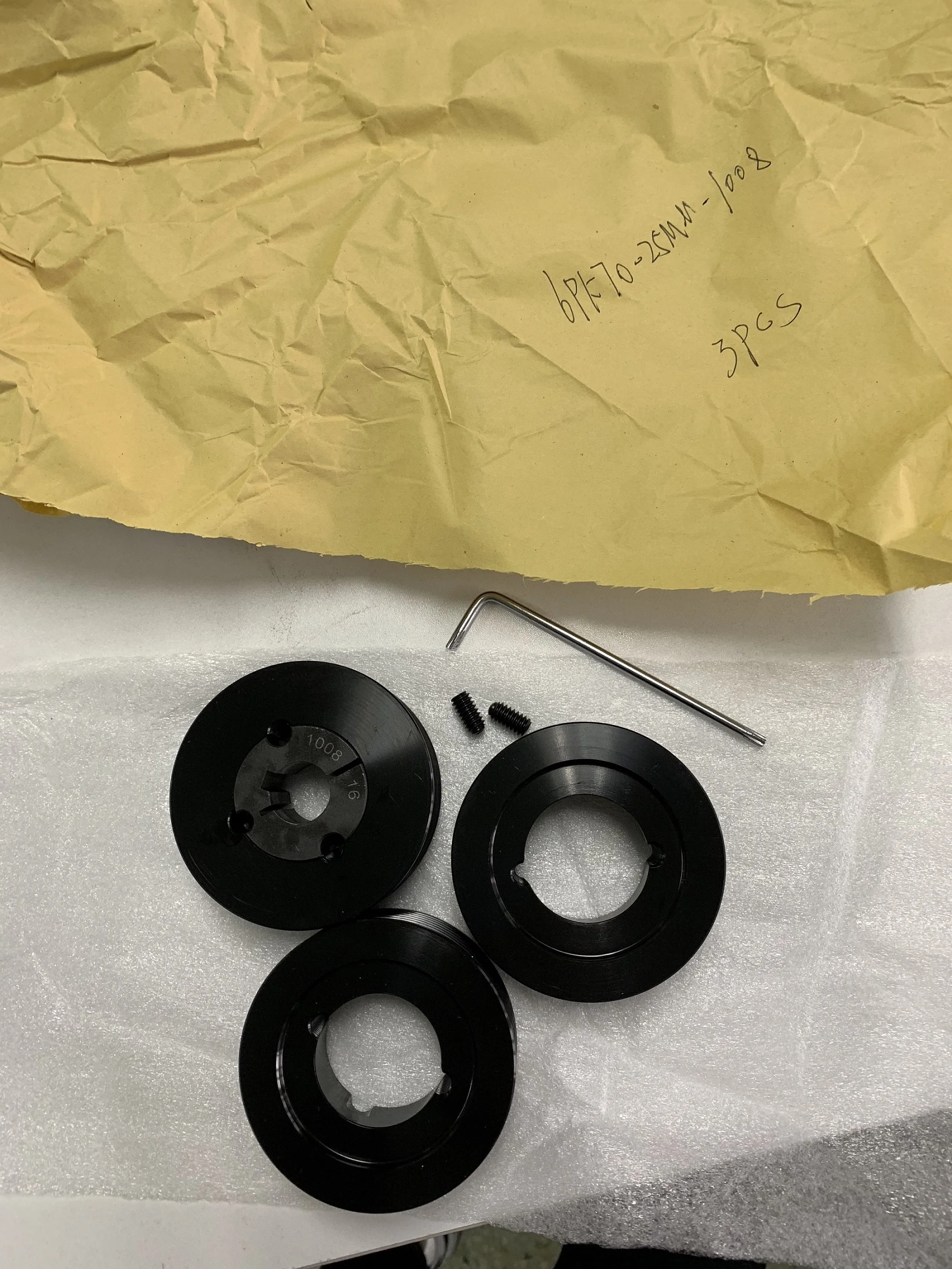 Multi Groove Poly V Belt Pulley 6 20 Grooves Pj Pl Micro V Pulleys