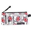 Europe style school student custom flag bag pencil case