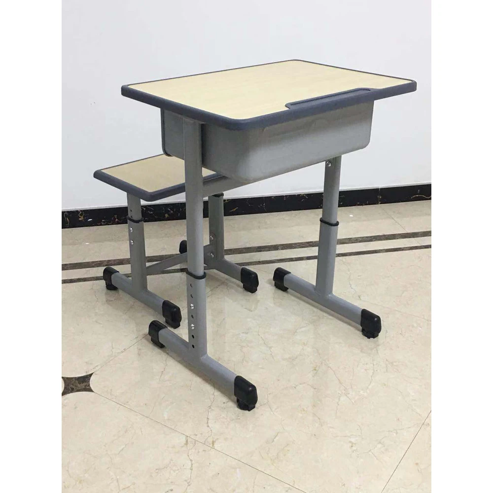 Popular Design School Furniture Student Desks And Chairs Set High