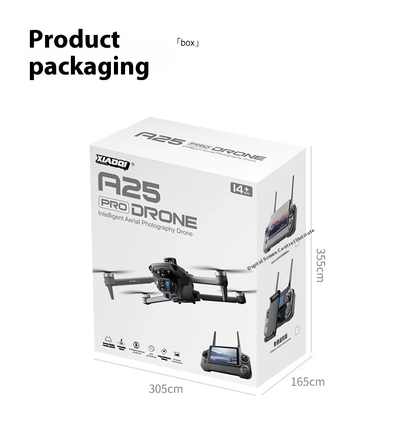 A25 PRO Drone New 8K HD Aerial 3-Axis Gimbal Long Battery Life RC GPS 6km Range Drone 5.5inch Chscreen Brushless Dron VS P7MAX