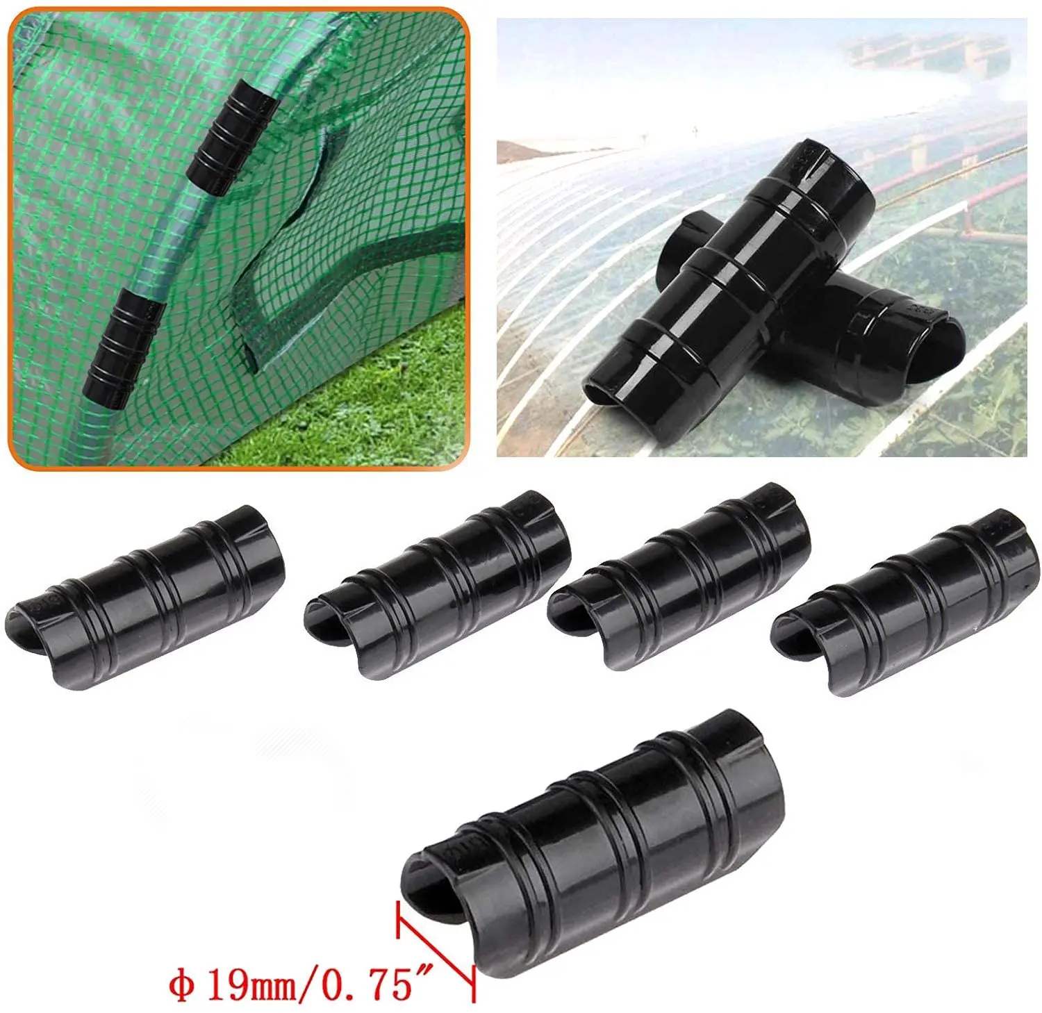 Ggc88 Greenhouse Snap On Clamp For Securing Plastic Film,Shade Cloth