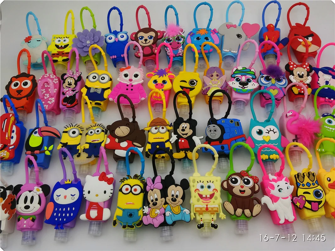 Wholesale Mini Pocket Kids Keychain 30ml Portable Waterless 75 Hand