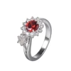 925 sterling silver genuine ruby ring fashion jewelry 2019 ruby jewelry set