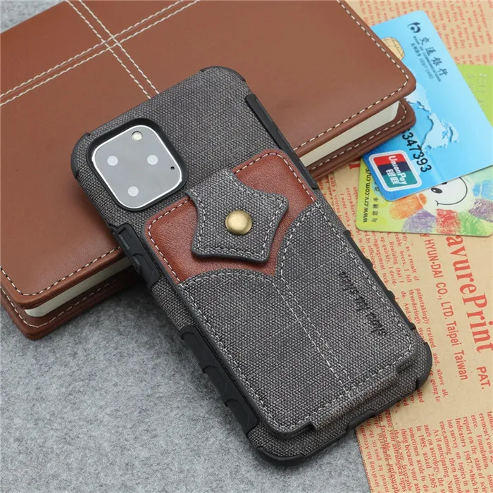 For iPhone 11 Case, Shockproof Protective Phone Case for iPhone 678 and for iphone xr 2019 leather wallet case