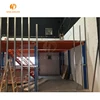 Warehouse Rack Supported Mezzanine Floor System Multi-level Shelf Steel Platform CE ISO9001