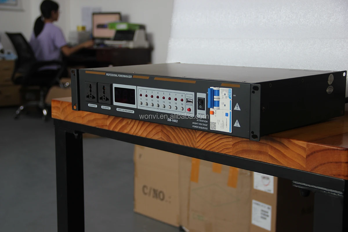 Intelligent 18 Channel Power Sequence Controller With Air Switch
