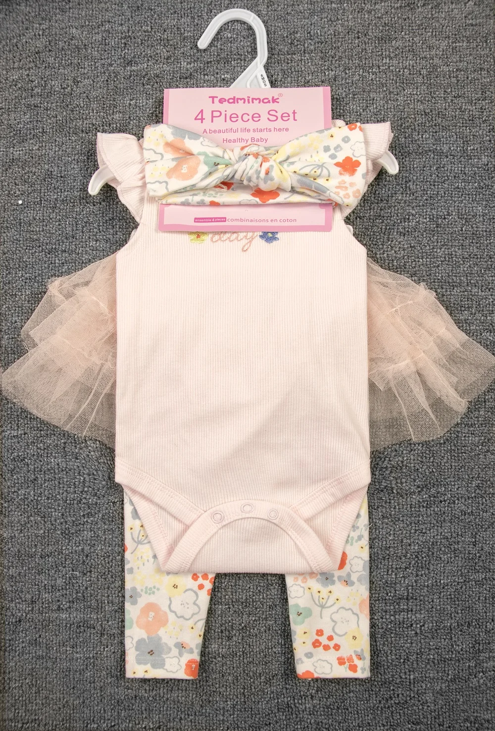 女の子用ロンパー