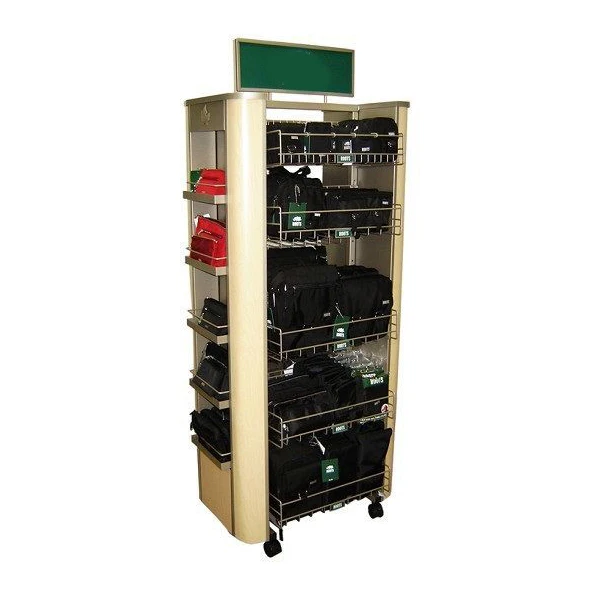 Retail Store Hang Bag Or Backpack Display Hand Bag