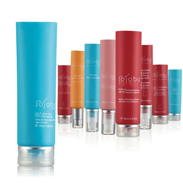 Factory Sale Unique Design 100ml Colored Plastic Tube Packaging Face Cream Moisturizer Body