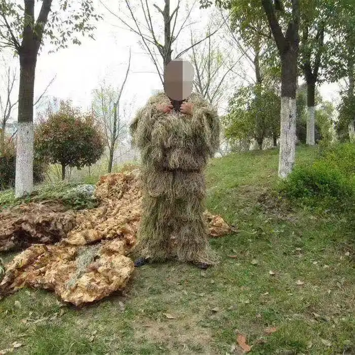 Woodland camouflage suit outdoor ghillie sui for hunting tactical military activity