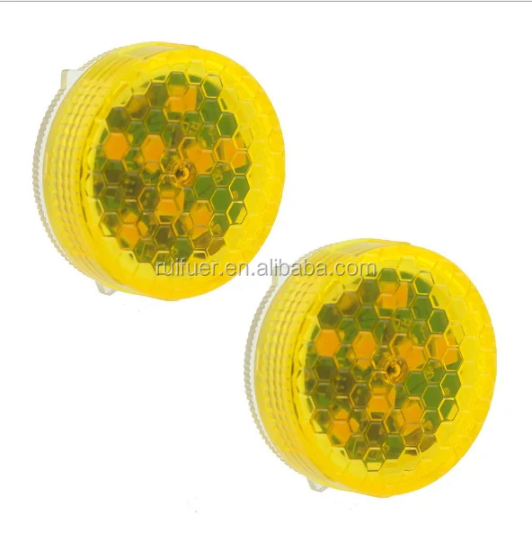 Car Led Door Open Strobe Warning Light Anti Rearend Collision Safety