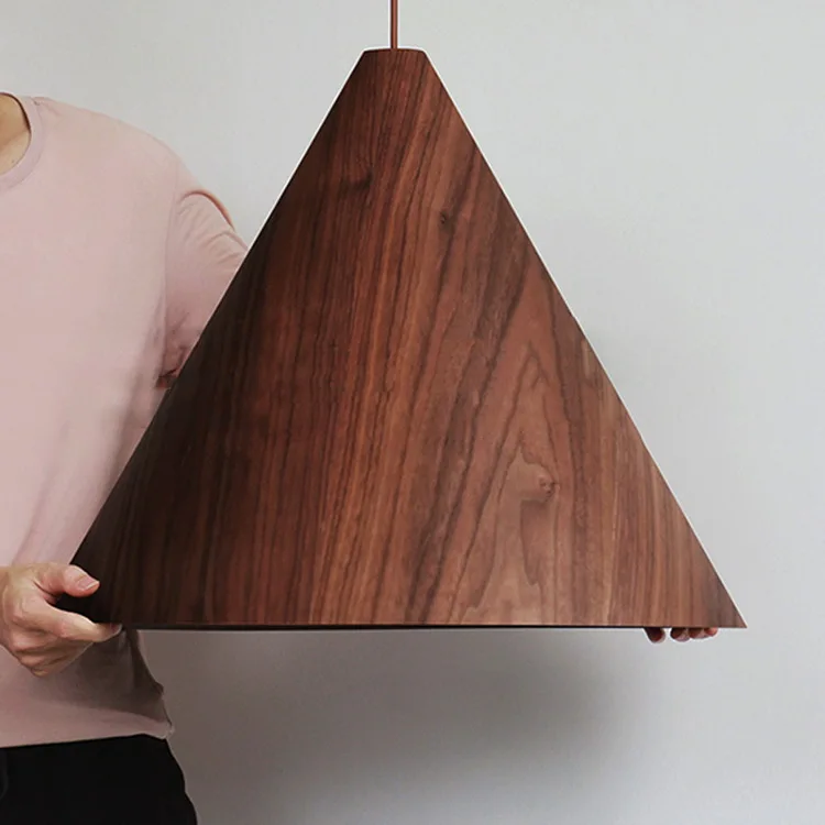 Restaurant/Coffee Shop/Dinning Room Decorative 220v E27 4w Ceiling Chandelier Lamp Fixture Led Wood Pendant Light