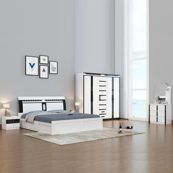 Hot Selling Melamine Bedroom Furniture Modern Design ...