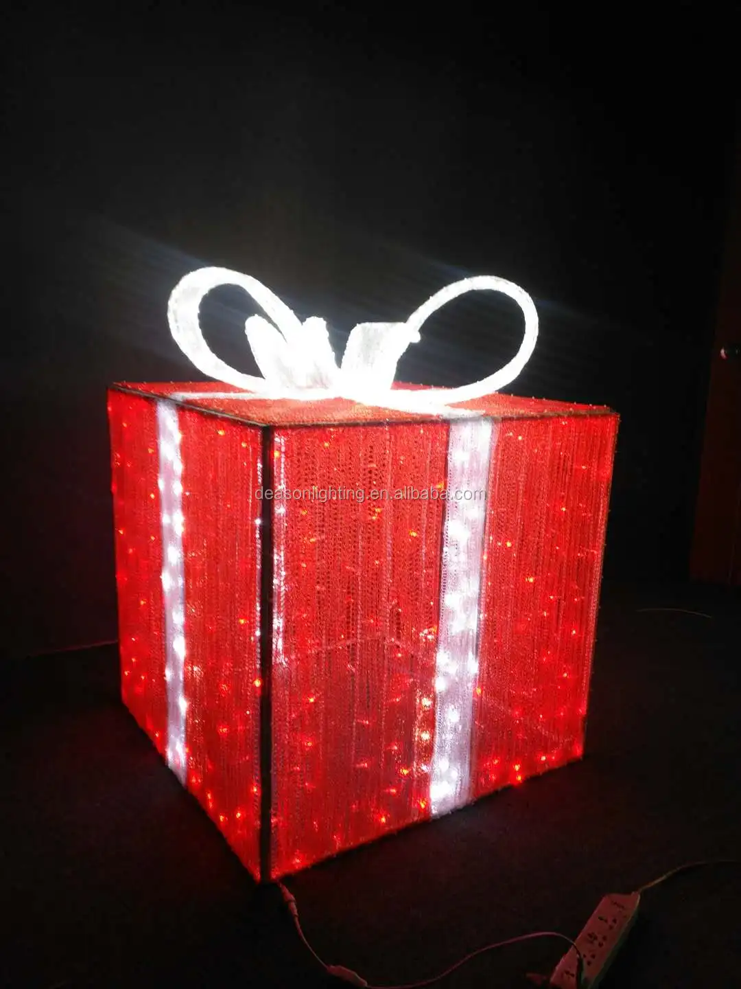 Outdoor Christmas Gifts Box Led Decoration Buy Lighted Outdoor