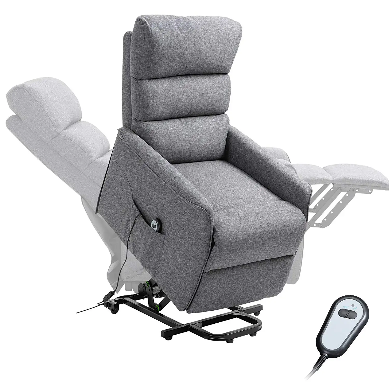 Geeksofa Zoy Motorized Recliner Chair Power Lift Silla Reclinable