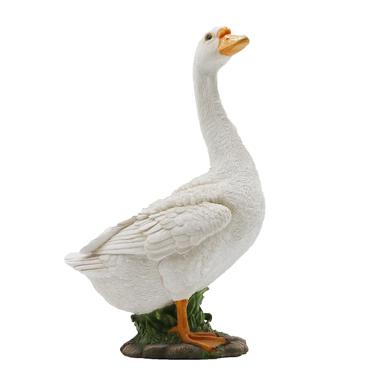 resin goose statue