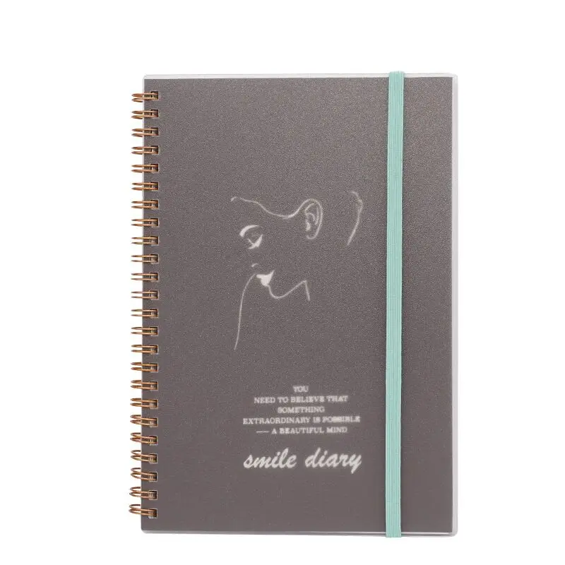 
Cheap Custom Logo Personalized Spiral Notebook A5 Notebook Planner Agendas Lined, Dotted, fancy Printing 