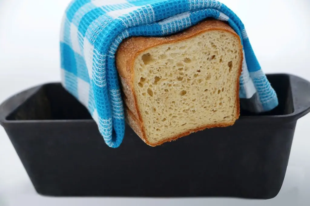 Geovein New Arrival Rectangle Roaster Bread Baking Pot Cast Iron Bread