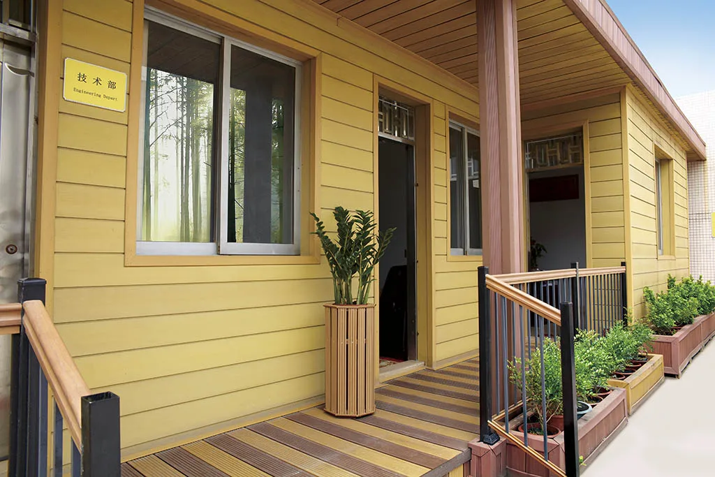 Good Quality Wood Grain Wood Composite Outdoor Decking WPC Flooring