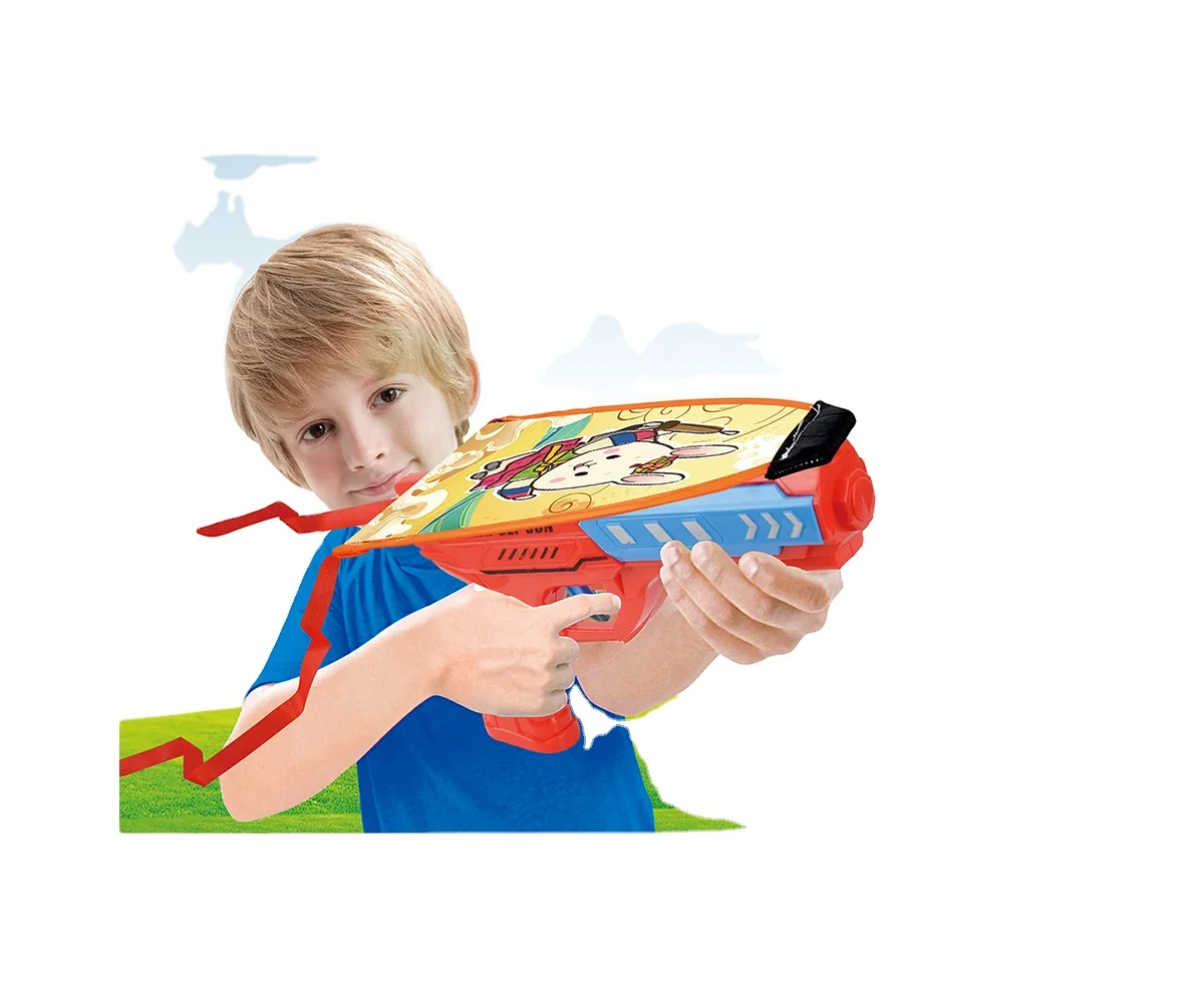 Longxi Outdoor Kite Plane Launcher Airplane Kite Toys Shooting Games ...