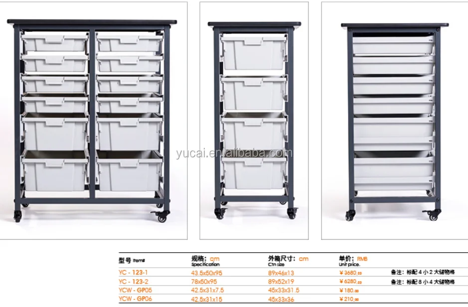 Plastic Material Storage Boxes - Efficient Steel Rack Solutions