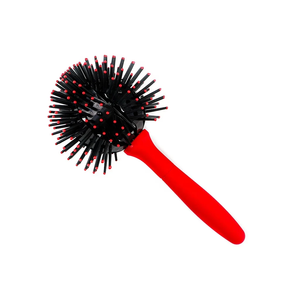 3d Round Hair Extension Brushes Comb Salon Styling Magic Detangling