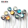 Healthy sugar free planet space ball lollipop candy