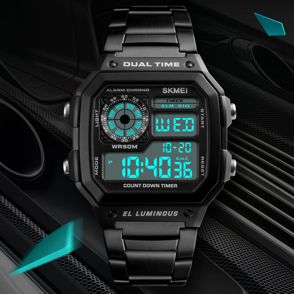 skmei 1335 outdoor mens sport watches digital classic wristwatch