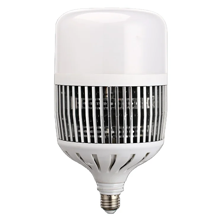 Factory direct aluminum E27 E40 50W 80W 100W led bulb wholesale